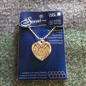 Aromatherapy Heart ❤️ Shaped Locket.